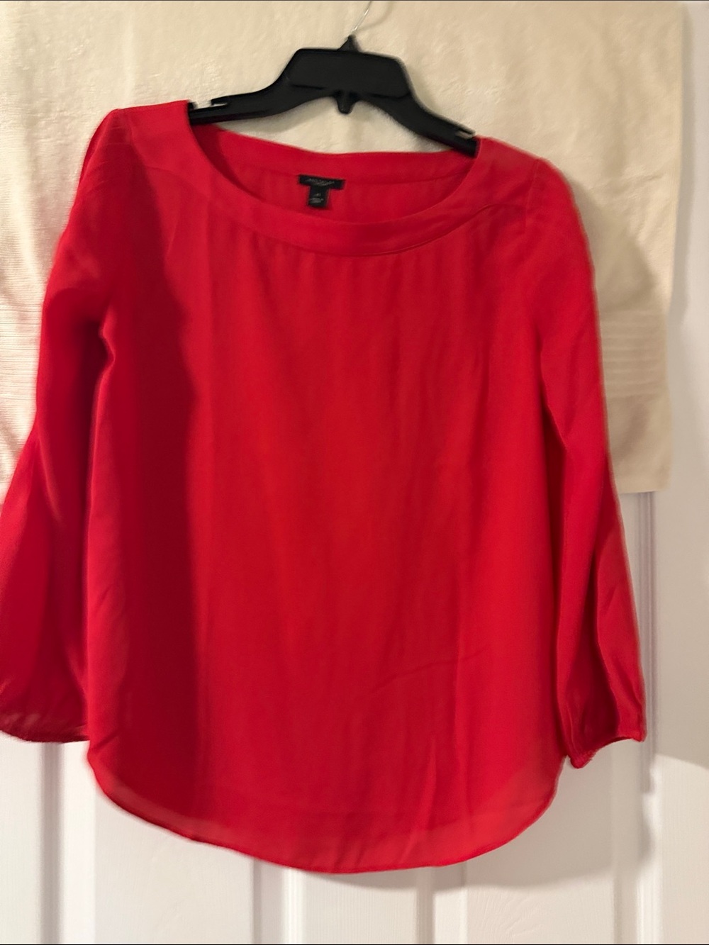 Pink Women's Blouse - Classic Scoop Neck Top